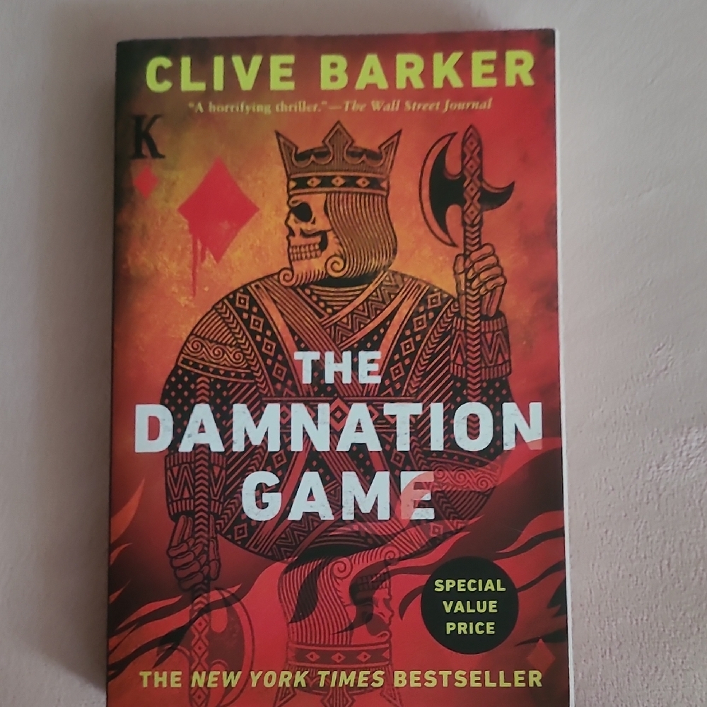The Damnation Game By Clive Barker